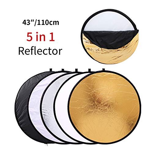 6.5ft x 10ft Professional Black White Green Studio Chromakey Muslin Backdrop for Photo Video Photography Studio Surface Fabric Background Screen by MOUNTDOG (Stand NOT Included) (Gold 110CM)