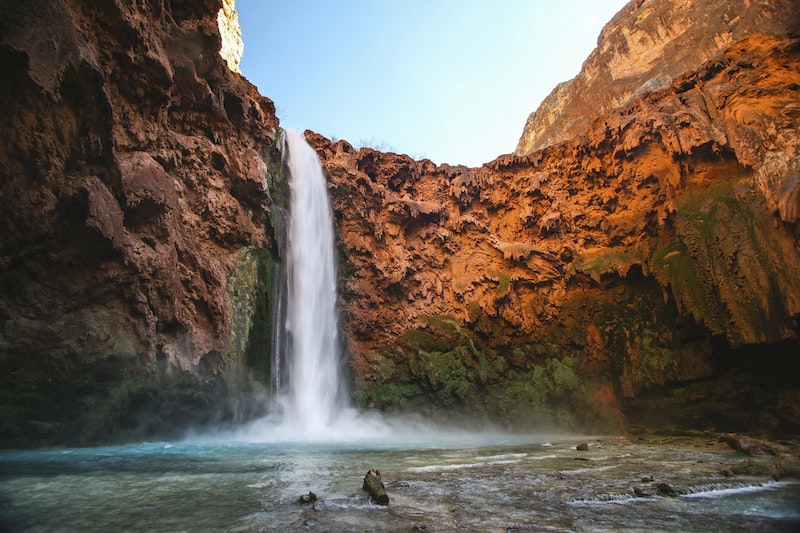 waterfall landscape