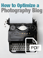 Free download - how to optimize a photography blog ebook