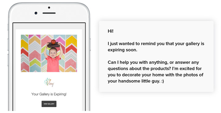 iphone email text