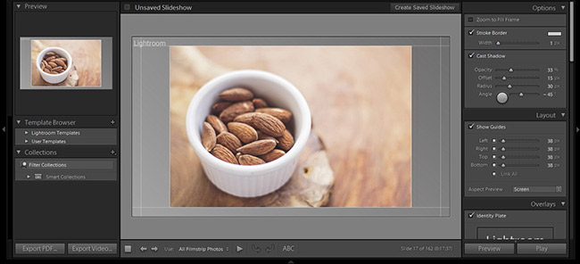 Slideshow of photos