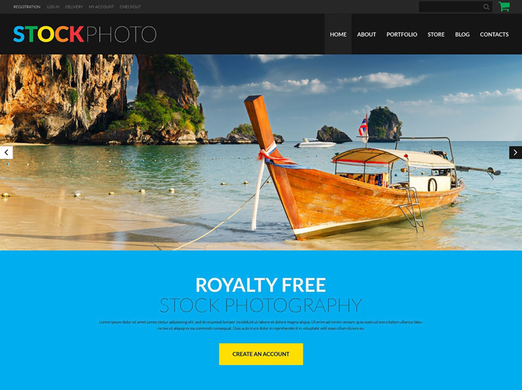 Parallax-Scrolling