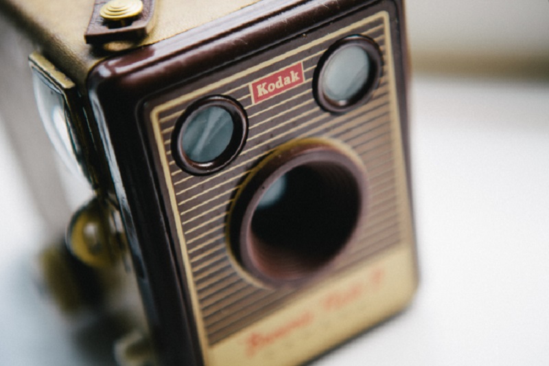 Old-fashioned camera