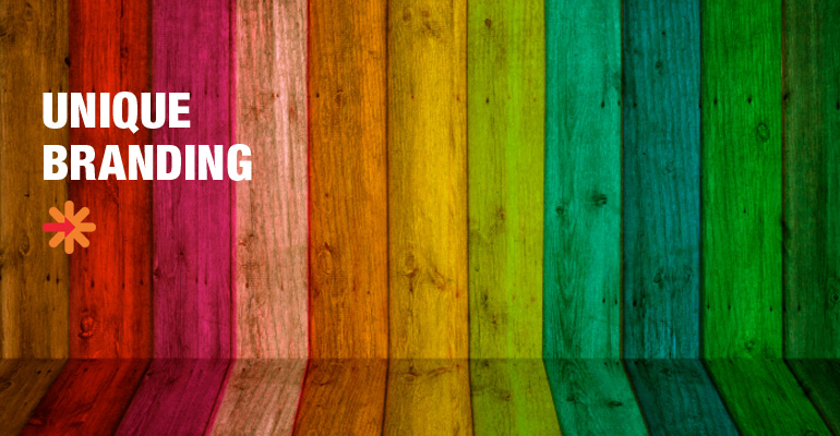 Colored branding
